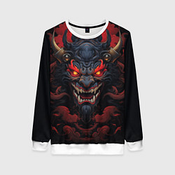 Женский свитшот Мифический демон Они