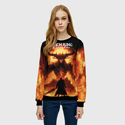 Свитшот женский Elden Ring Shadow of the Erdtree Edition, цвет: 3D-черный — фото 2