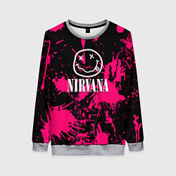 Женский свитшот Nirvana pink color