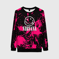 Женский свитшот Nirvana pink color