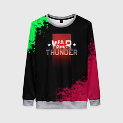 Женский свитшот Вартандер брызги красок