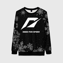 Свитшот женский Снежный Need for Speed, цвет: 3D-черный