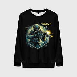 Женский свитшот Counter Strike 2 - stormtrooper