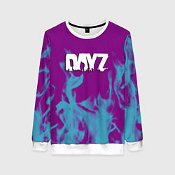 Женский свитшот Dayz неоновый огонь