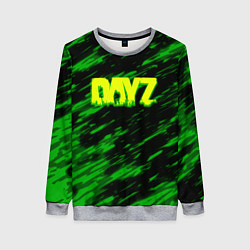 Женский свитшот Dayz кислотное лого краски