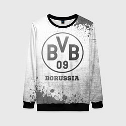 Свитшот женский Borussia - white gradient, цвет: 3D-черный