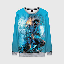 Женский свитшот Mortal Kombat - Sub-Zero