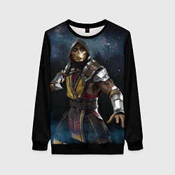 Женский свитшот Mortal Kombat - Скорпион