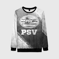 Свитшот женский PSV - grey gradient, цвет: 3D-черный