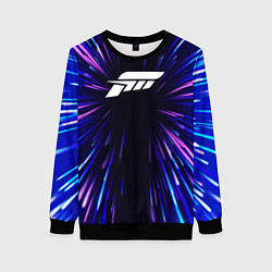 Свитшот женский Forza Horizon neon energy, цвет: 3D-черный