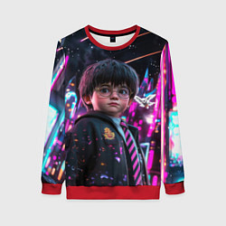 Свитшот женский Гарри Поттер в Америке, цвет: 3D-красный