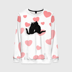 Женский свитшот Любовные объятия