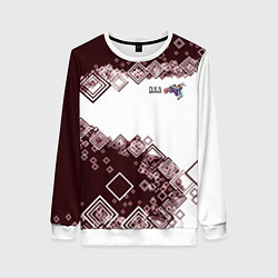 Свитшот женский Снуоборд, цвет: 3D-белый