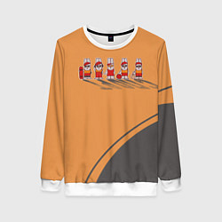 Женский свитшот Пять спортивных кроликов