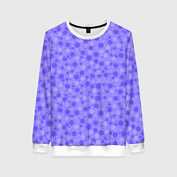 Женский свитшот Фиолетовый сиреневый пузыри