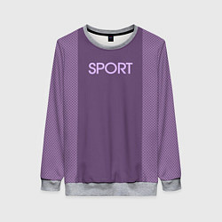 Женский свитшот Sport фиолетовый