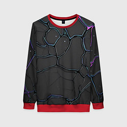 Женский свитшот Плита хай-тек текстура