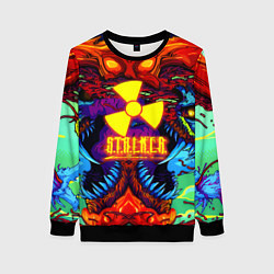 Женский свитшот Stalker монстр чернобыля