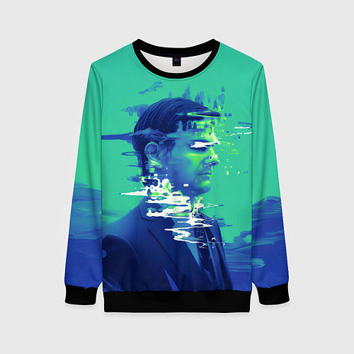 Женский свитшот Марк Скаут - Разделение / 3D-Черный – фото 1