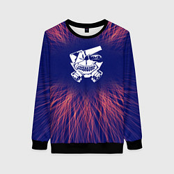 Свитшот женский Tokyo Ghoul red energy, цвет: 3D-черный