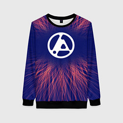 Свитшот женский Linkin Park 2024 red energy, цвет: 3D-черный