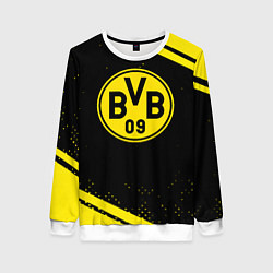 Свитшот женский Borussia полосы, цвет: 3D-белый