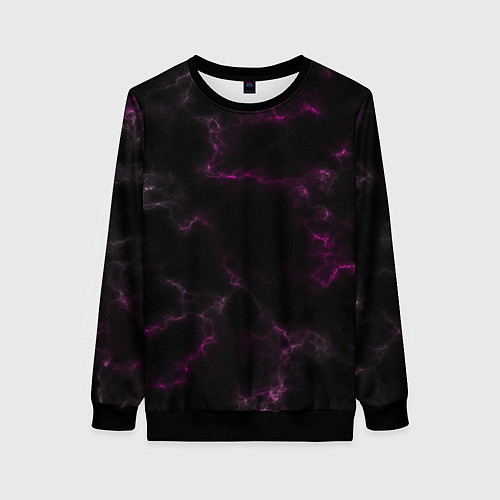 Женский свитшот Black pink / 3D-Черный – фото 1