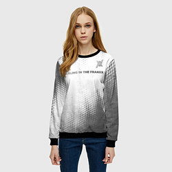 Свитшот женский Darling in the FranXX - white gradient посередине, цвет: 3D-черный — фото 2