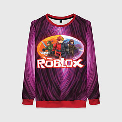 Женский свитшот Roblox пероснажи