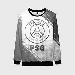 Женский свитшот PSG - white gradient