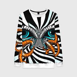 Женский свитшот Глаз и щупальца