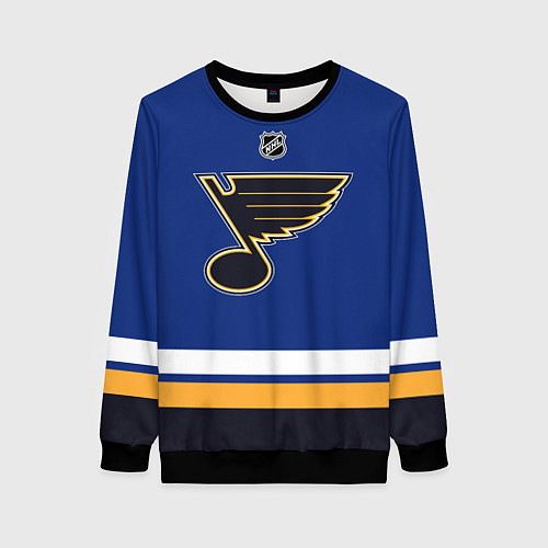 Женский свитшот St Louis Blues - NHL team / 3D-Черный – фото 1