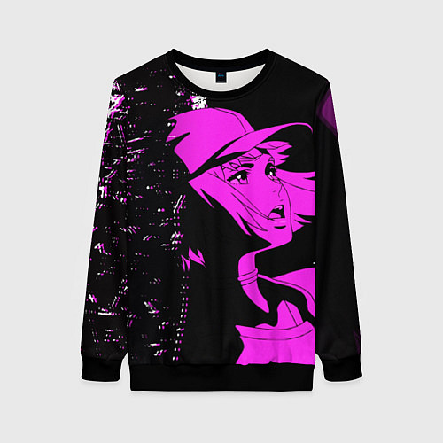 Женский свитшот Лазарь: Элейна / 3D-Черный – фото 1