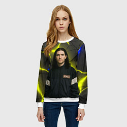 Свитшот женский Bones в спортивном стиле, цвет: 3D-белый — фото 2