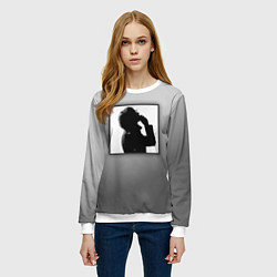 Свитшот женский Pharaoh phrequincy, цвет: 3D-белый — фото 2