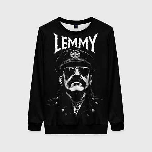 Женский свитшот Motorhead - lemmy / 3D-Черный – фото 1
