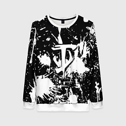 Свитшот женский Doom белые краски, цвет: 3D-белый
