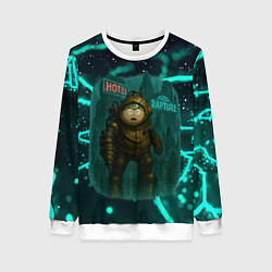 Свитшот женский Эрик Картман во вселенной BioShock, цвет: 3D-белый