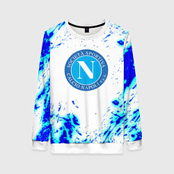 Женский свитшот Наполи текстура краски