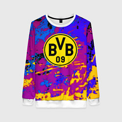Женский свитшот Borussia абстрактные краски