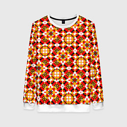 Женский свитшот Пестрый узорчатый паттерн