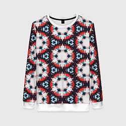 Женский свитшот Звездный узор в шестиугольниках