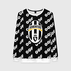 Женский свитшот Juventus off pattern