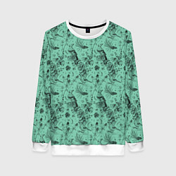 Свитшот женский В Бузулукском бору, цвет: 3D-белый