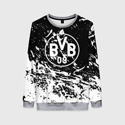 Женский свитшот Borussia белые краски