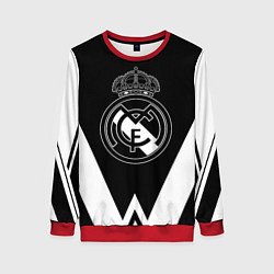Женский свитшот Real Madrid геометрия спорт