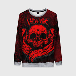 Свитшот женский BFMV: Red Skull, цвет: 3D-меланж