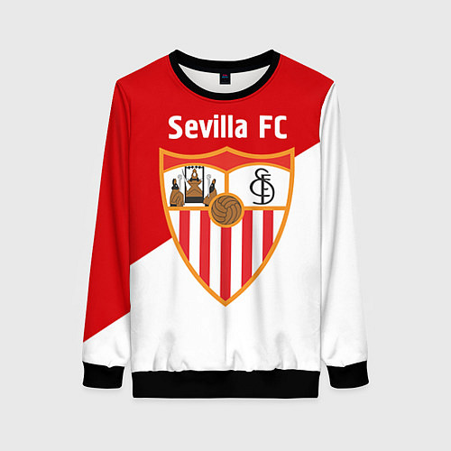 Женский свитшот Sevilla FC / 3D-Черный – фото 1