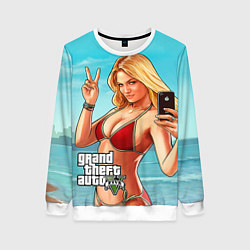 Женский свитшот GTA 5: Selfie Girl