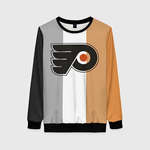 Женский свитшот Philadelphia Flyers / 3D-Черный – фото 1